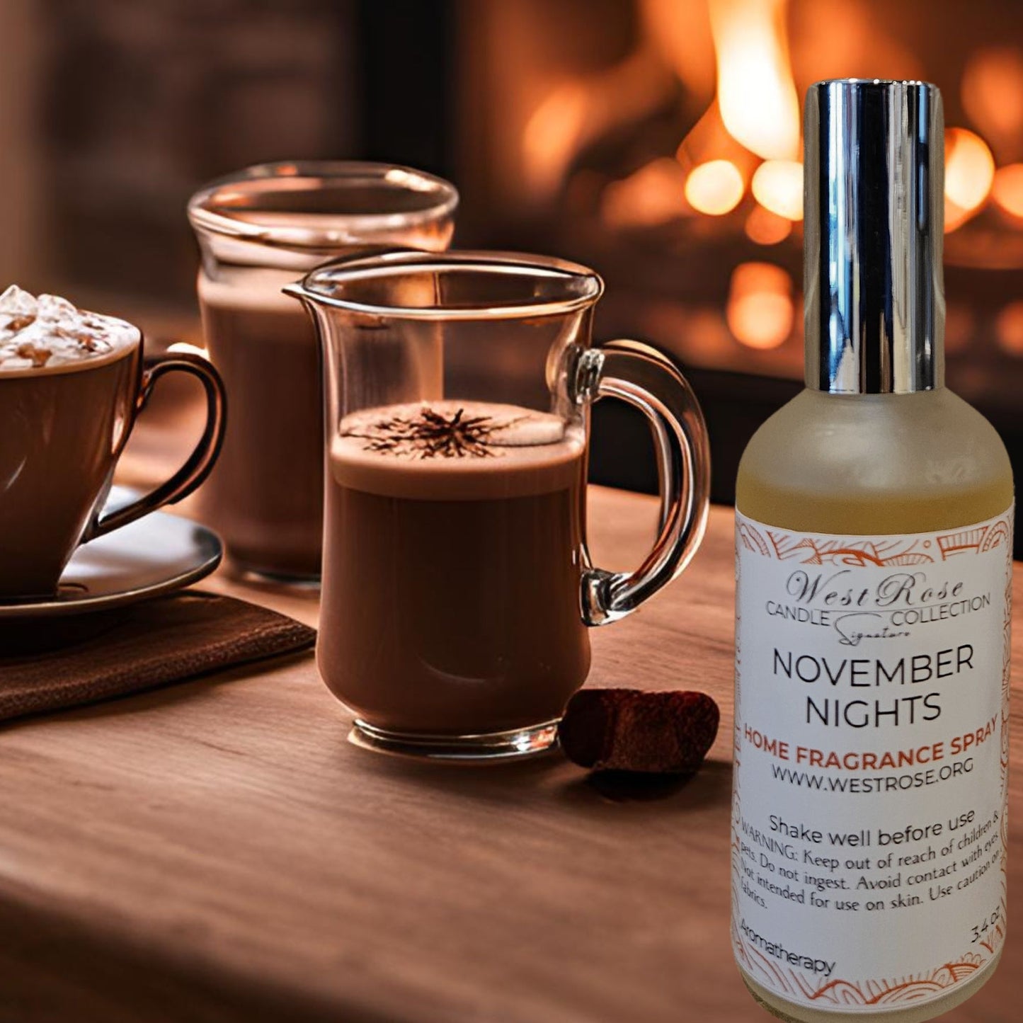 Home Fragrance Spray, November Nights