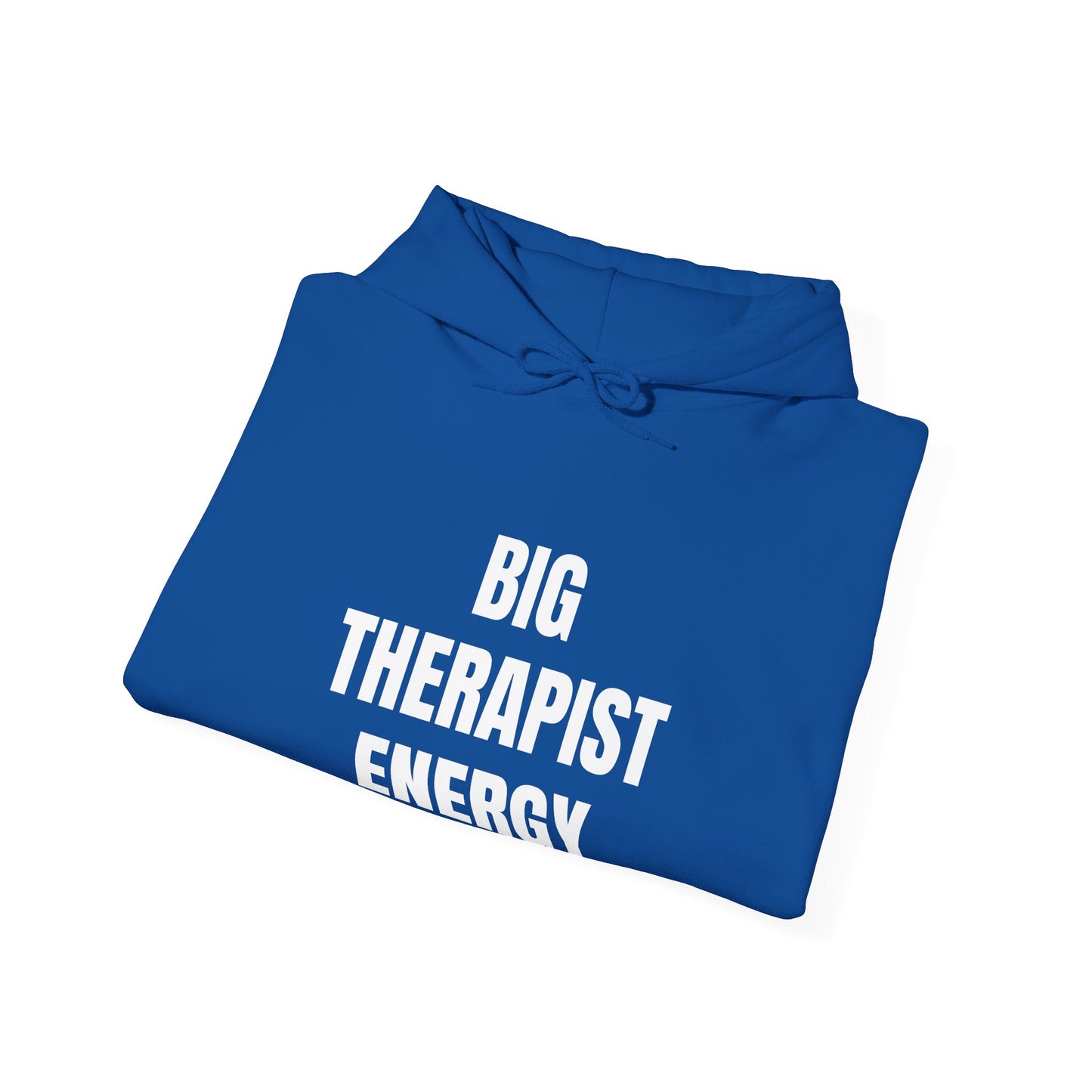 Big Therapist Energy Unisex Heavy Blend Hooded Sweatshirt