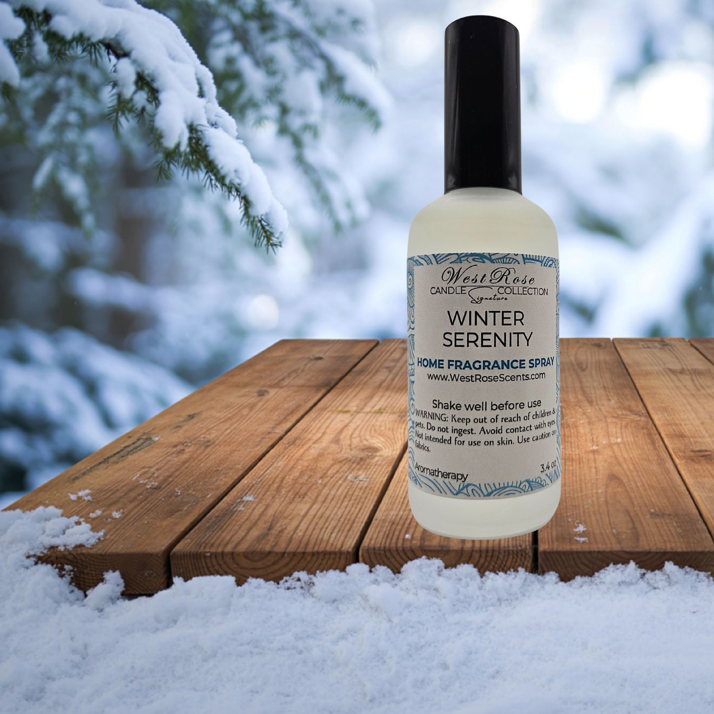 Home Fragrance Spray, Winter Serenity
