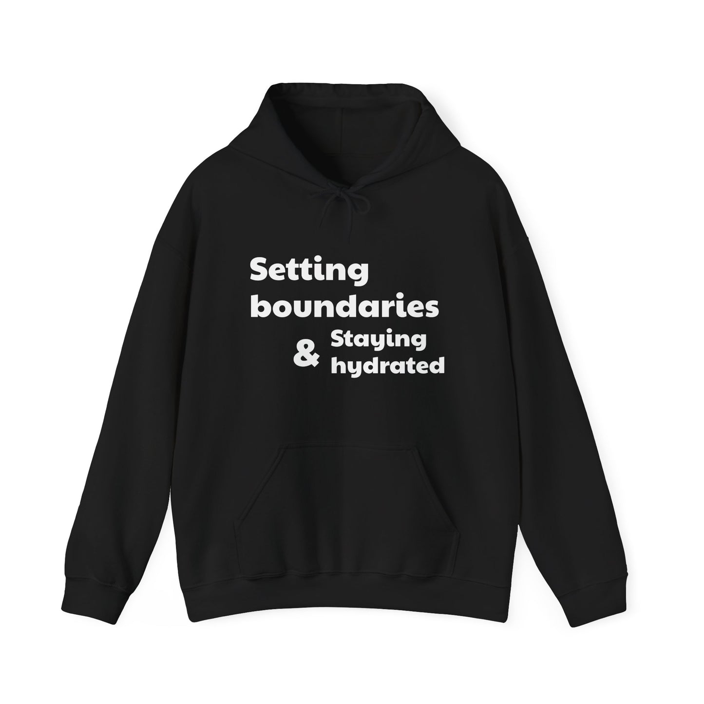 Setting Boundaries Unisex Heavy Blend Hooded Sweatshirt