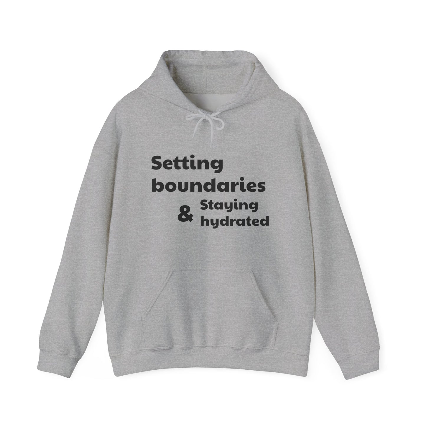 Setting Boundaries Unisex Heavy Blend Hooded Sweatshirt