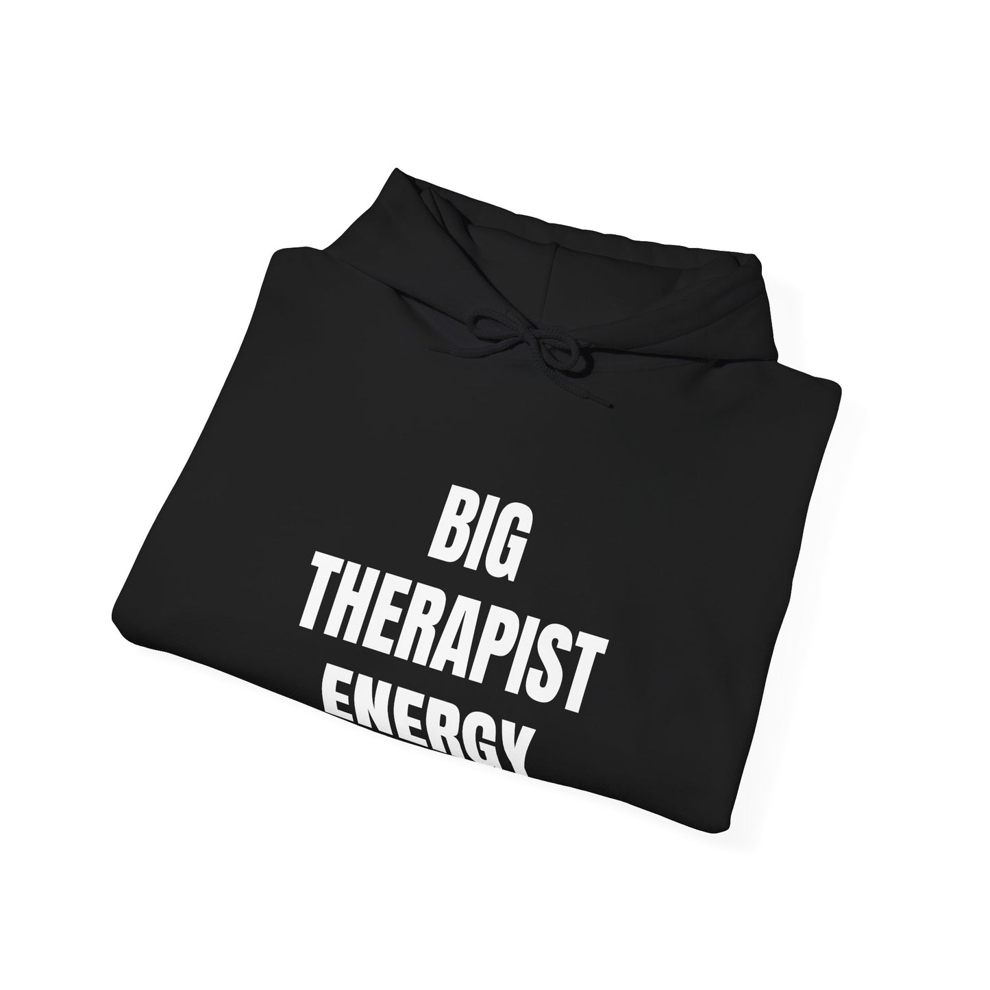 Big Therapist Energy Unisex Heavy Blend Hooded Sweatshirt