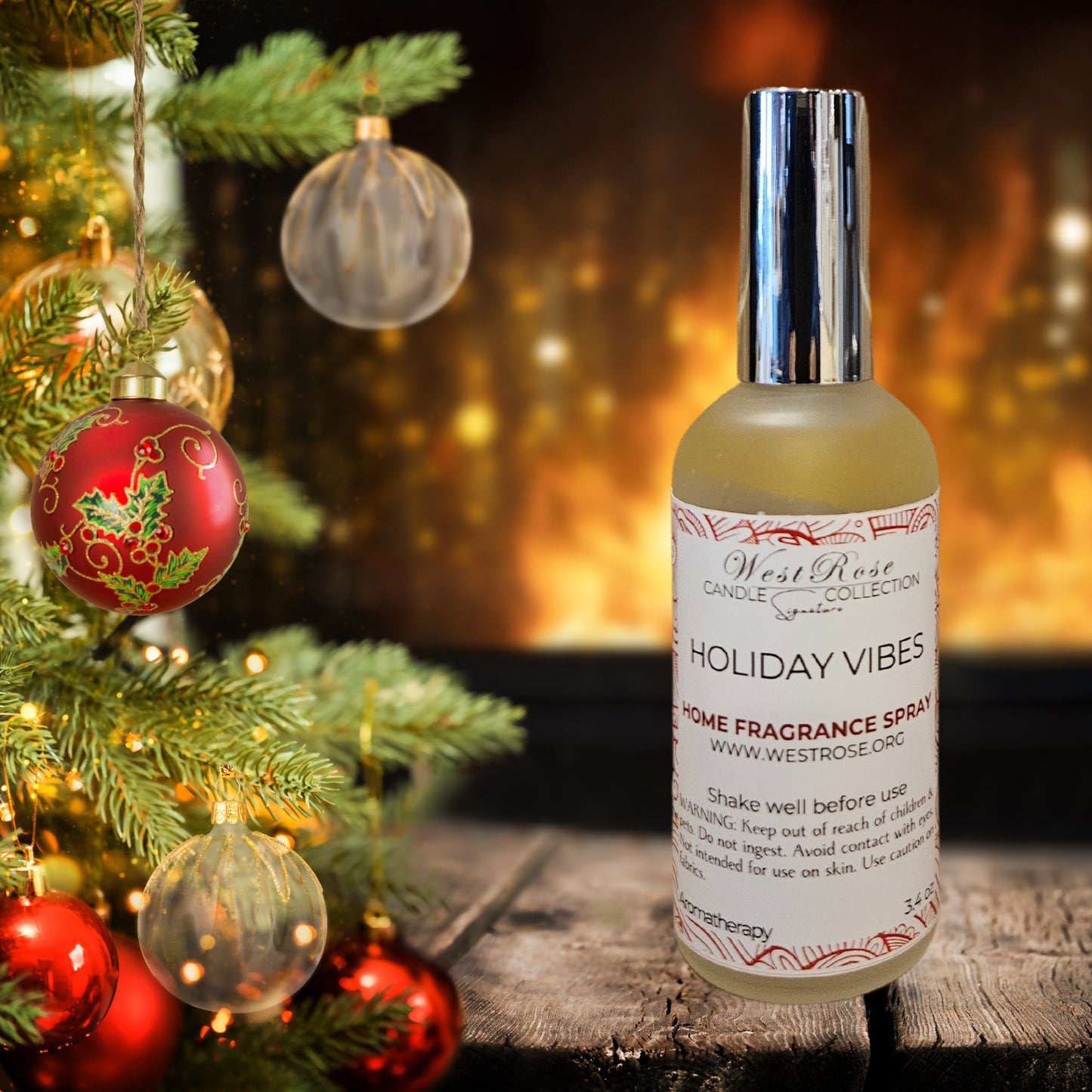 Home Fragrance Spray, Holiday Vibes