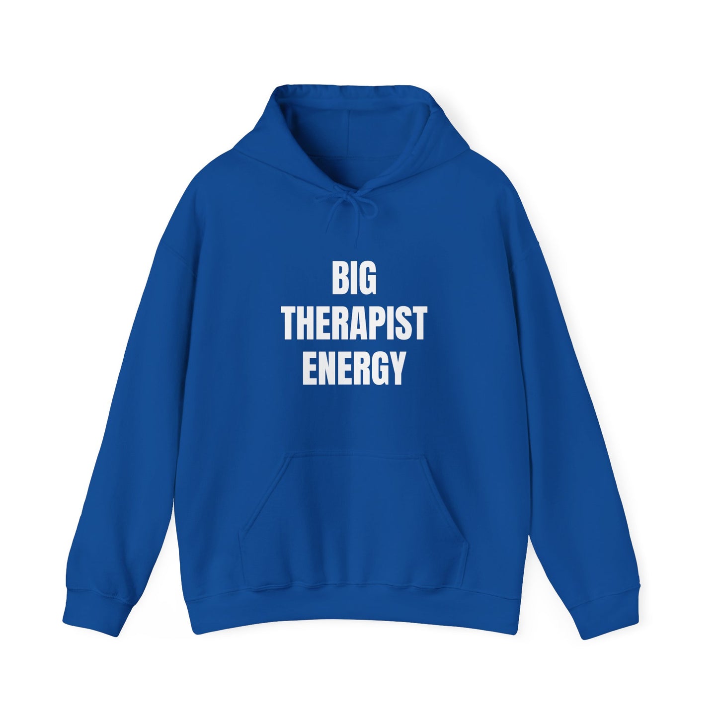 Big Therapist Energy Unisex Heavy Blend Hooded Sweatshirt