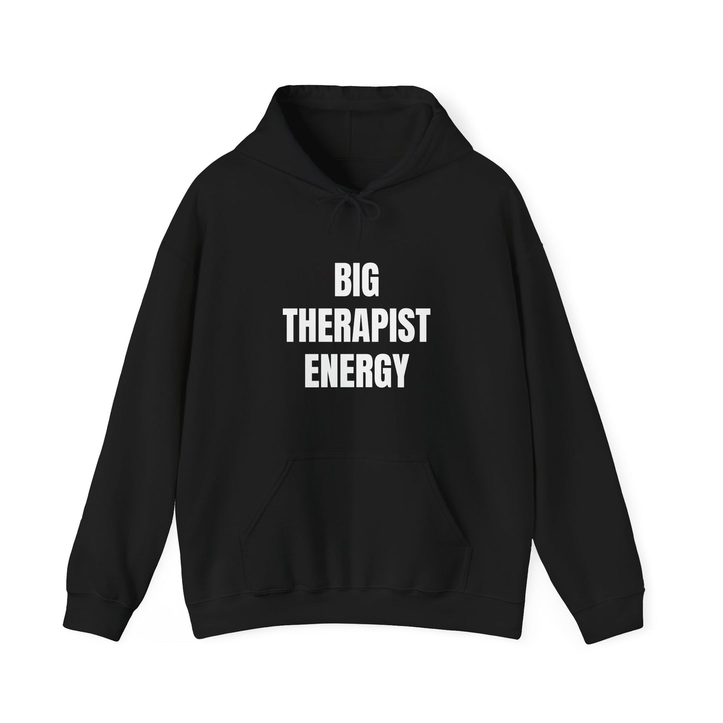 Big Therapist Energy Unisex Heavy Blend Hooded Sweatshirt