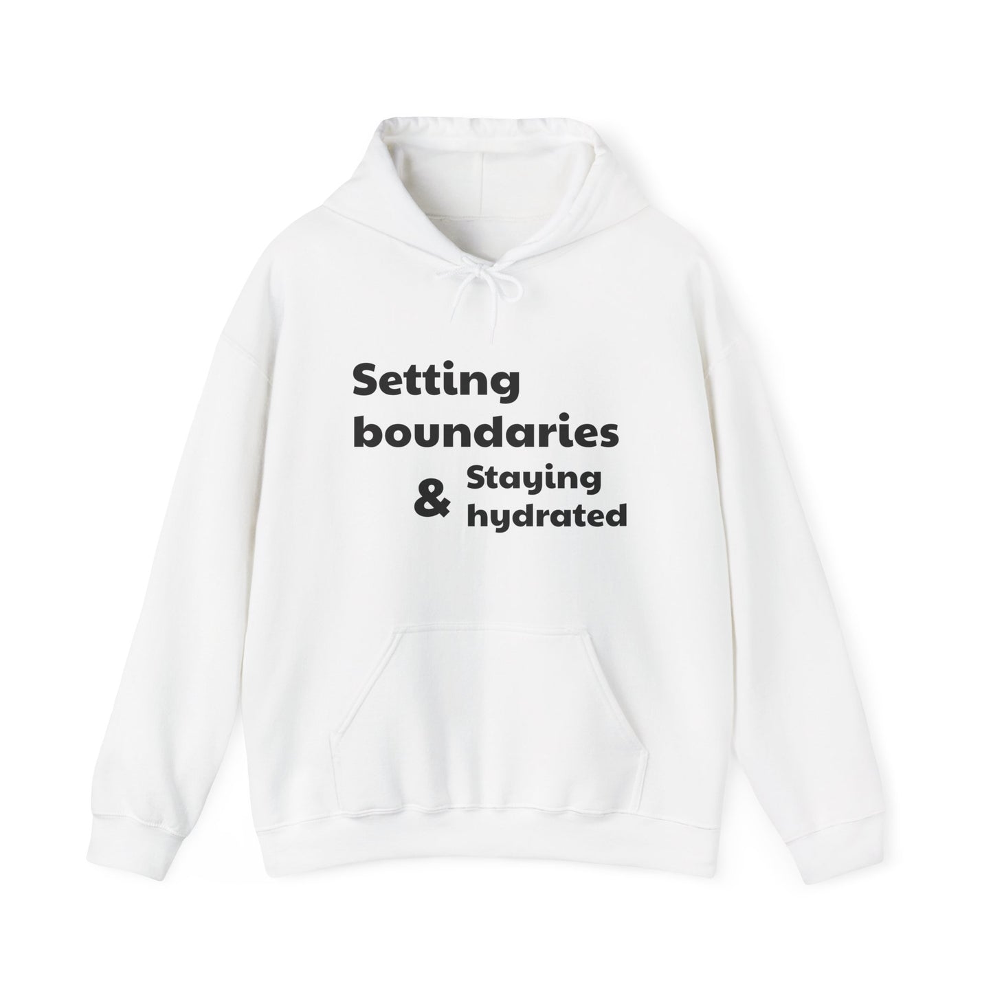 Setting Boundaries Unisex Heavy Blend Hooded Sweatshirt