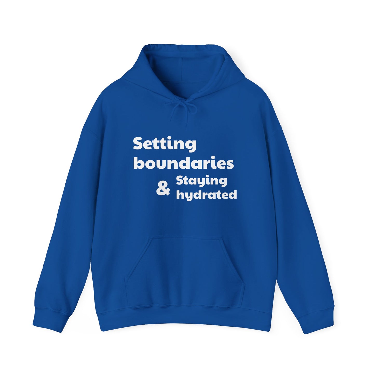 Setting Boundaries Unisex Heavy Blend Hooded Sweatshirt