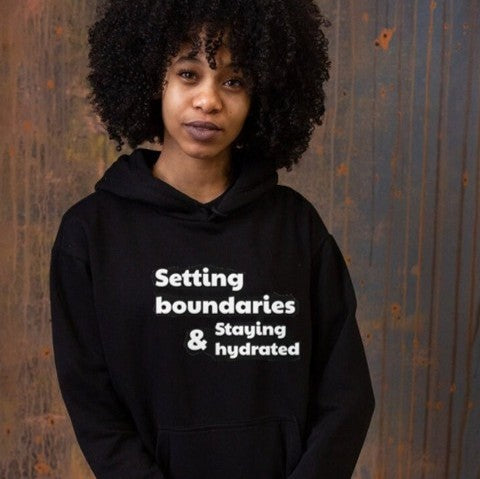 Setting Boundaries Unisex Heavy Blend Hooded Sweatshirt