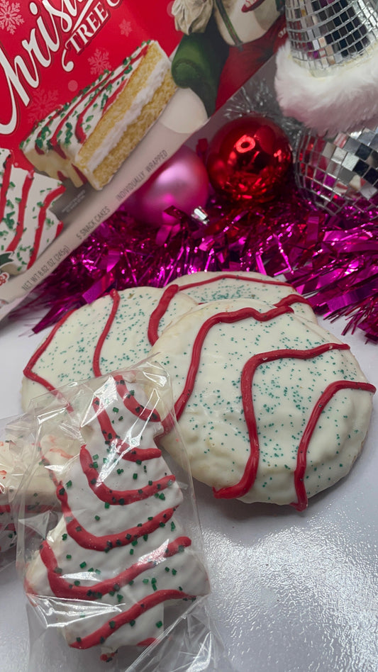 Holiday Gift Box, Little Debbie Christmas Tree Flavor