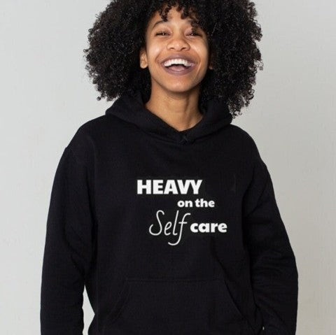 Self Care Unisex Heavy Blend Hooded Sweatshirt