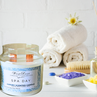 Signature Luxury Candle 15 oz, Spa Day